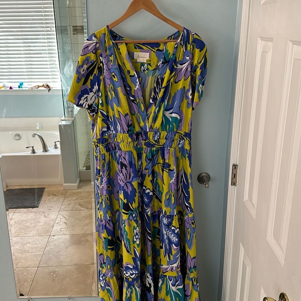 Anthropologie somserset dress